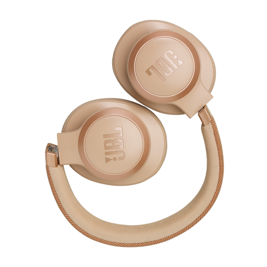 JBL Live 770NC - Sandstone - Wireless Over-Ear Headphones with True Adaptive Noise Cancelling - Detailshot 5 image number null